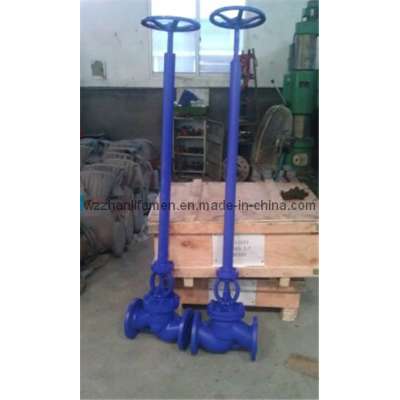 DIN Bellows Seal Globe Valve Longer Stem